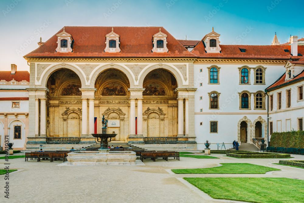 Naklejka premium Senat Republiki Czeskiej w Pradze