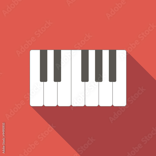 Piano keys icon