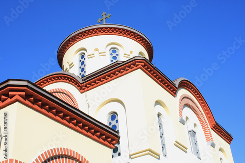 Grgeteg monastery. Serb Orthodox monastery (1717) in Grgeteg in photo