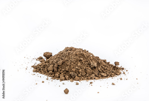 Pile of soil
