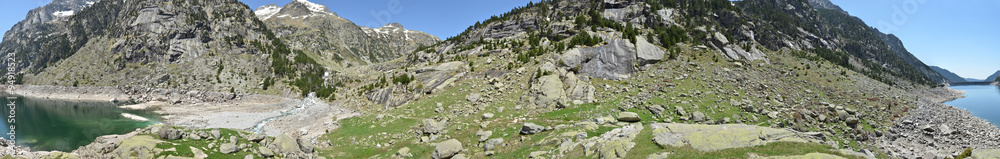 Estany de Cavallers in the Spanish Pyrenees
