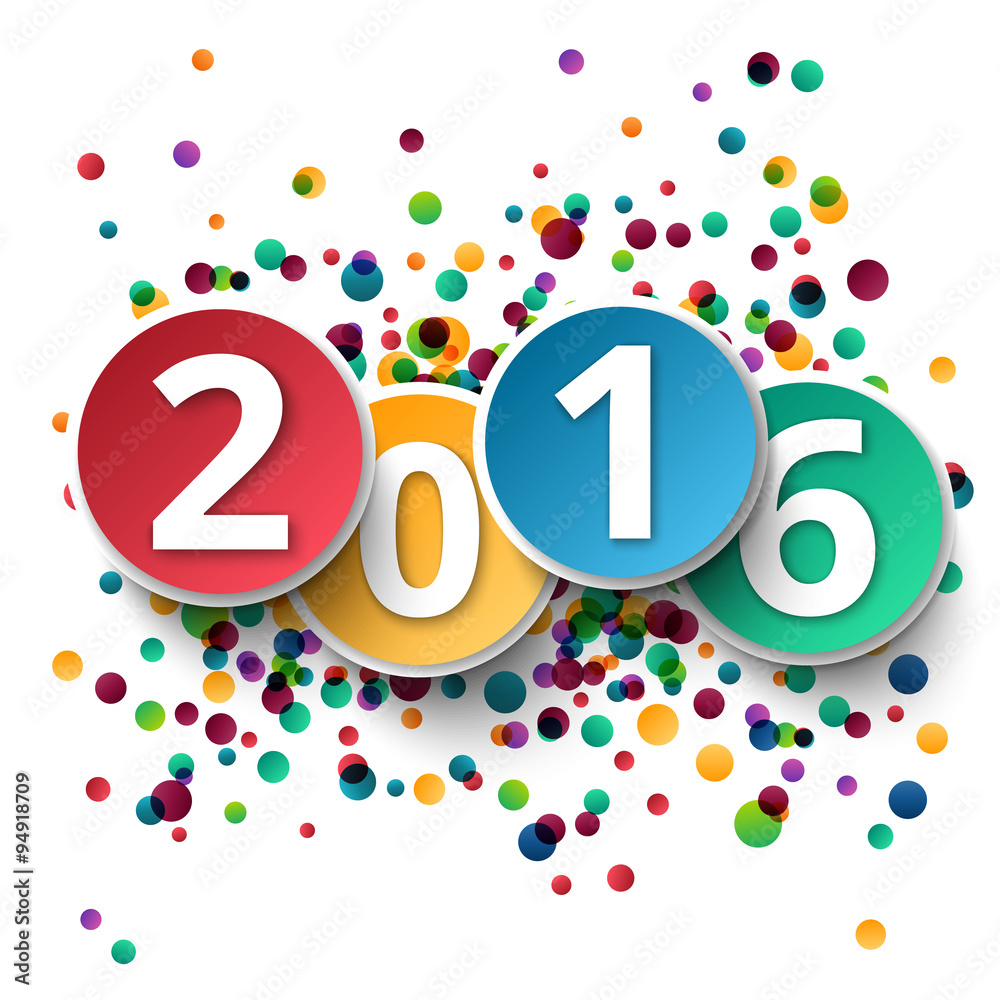 Happy new Year 2016 ctemplate background