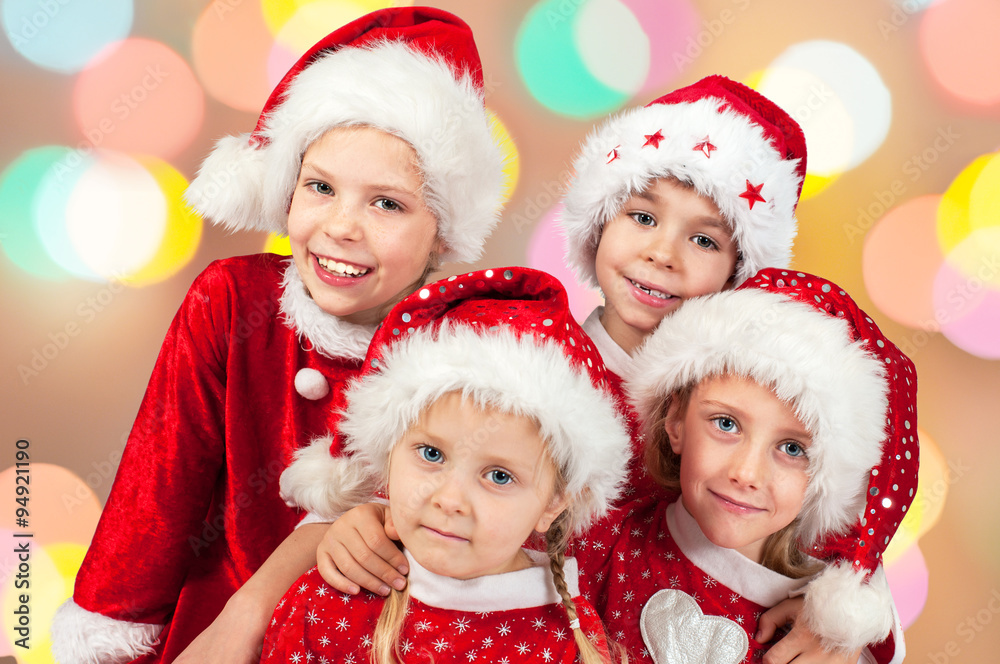 Funny christmas children Funny christmas children