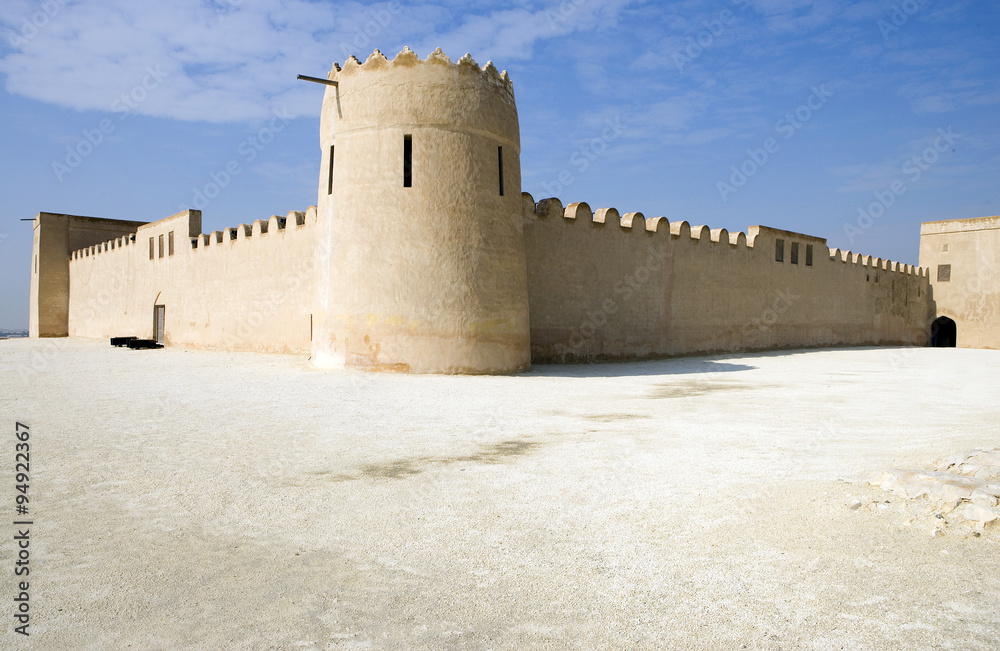 Bahrain, Riffa, the Fort Shaikh Salam bin Ahmed Al Fateh of the XIX century, also known as Riffa Fort.