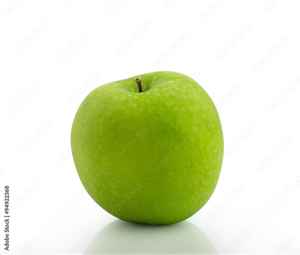 green apple isolated with clipping path green apple isolated with clipping path