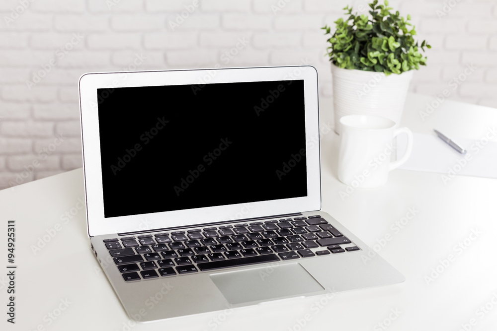 Working place of a business person Working place of a business person