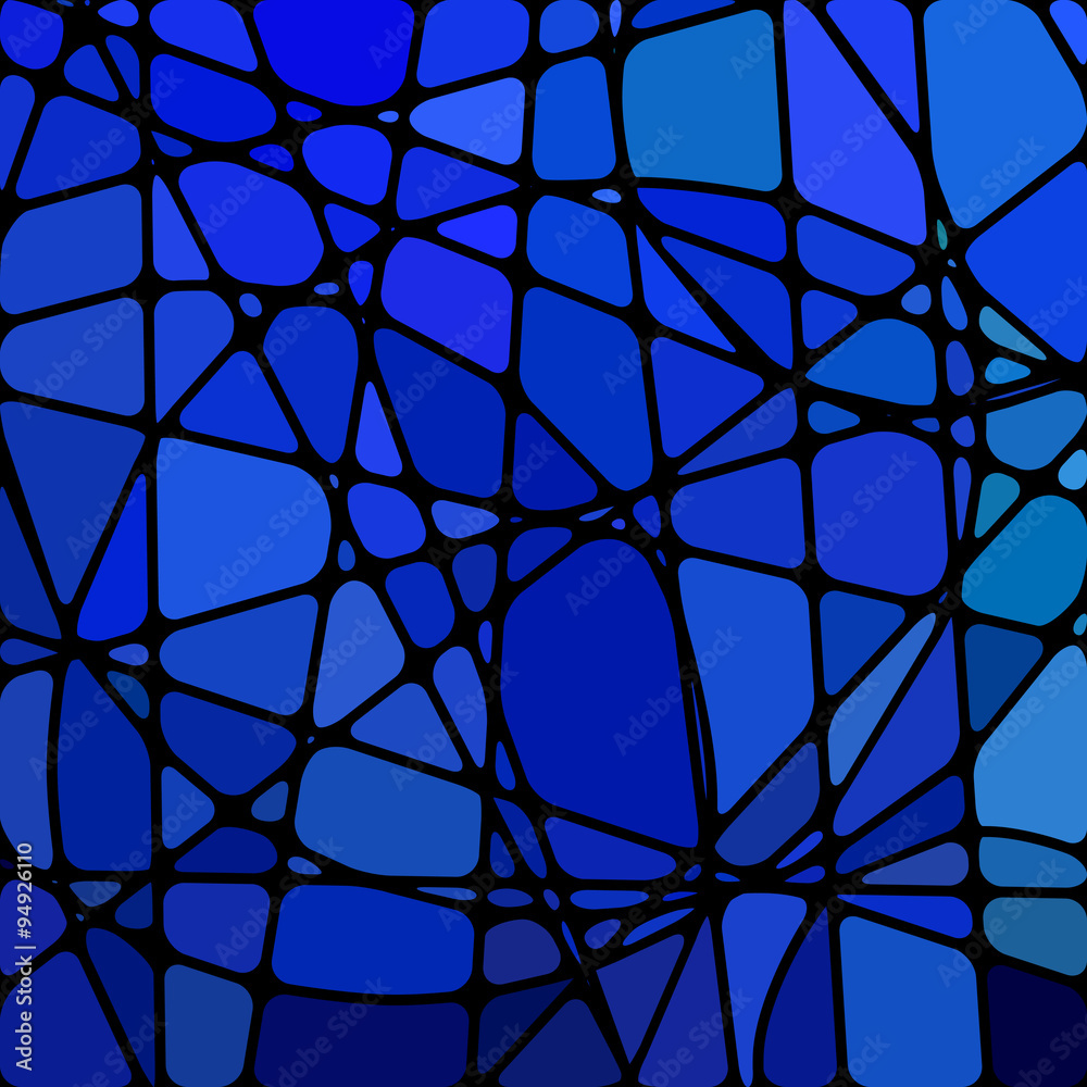 abstract vector stained-glass mosaic background