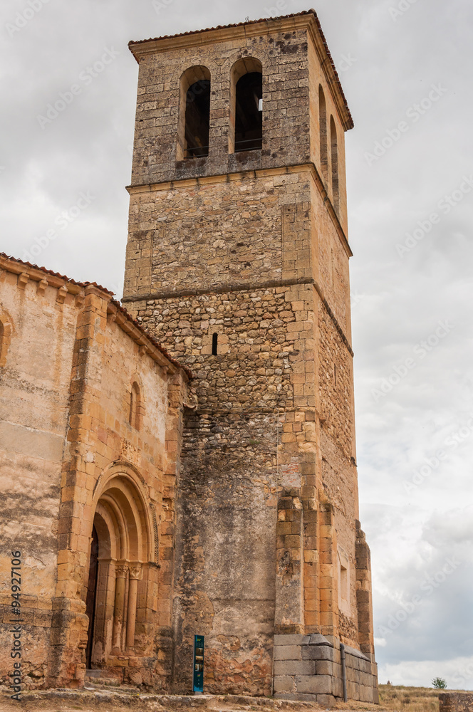 Arquitectura románica, iglesia de la Vera Cruz, Segovia, Castilla y León, España