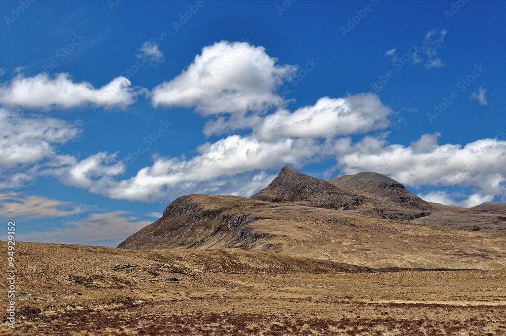 Mountains and valley in Scotland Mountains and valley in Scotland