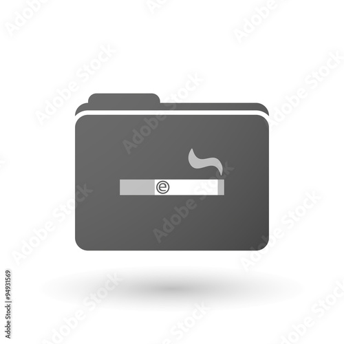 Free Download Isolated binder with an electronic cigarette - GFXLoad