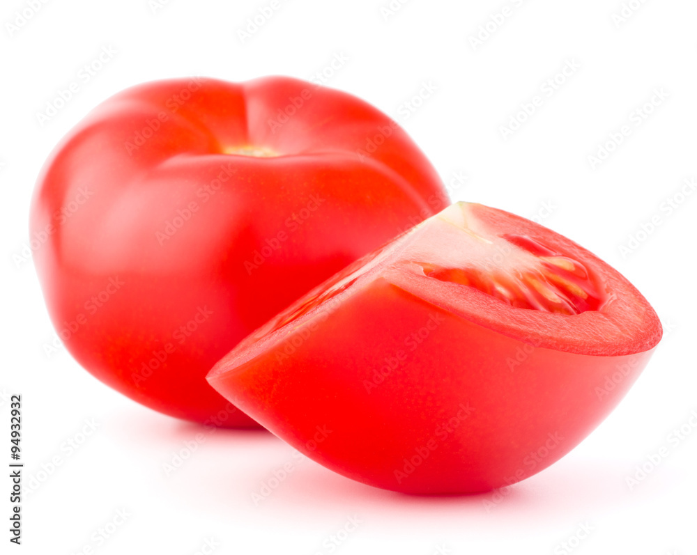 Tomato vegetable isolated on white background cutout Tomato vegetable isolated on white background cutout