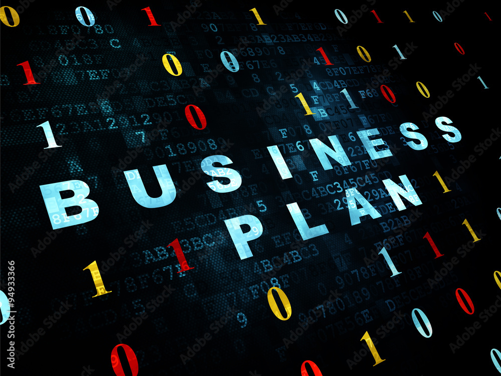 Business concept: Business Plan on Digital background Business concept: Business Plan on Digital background