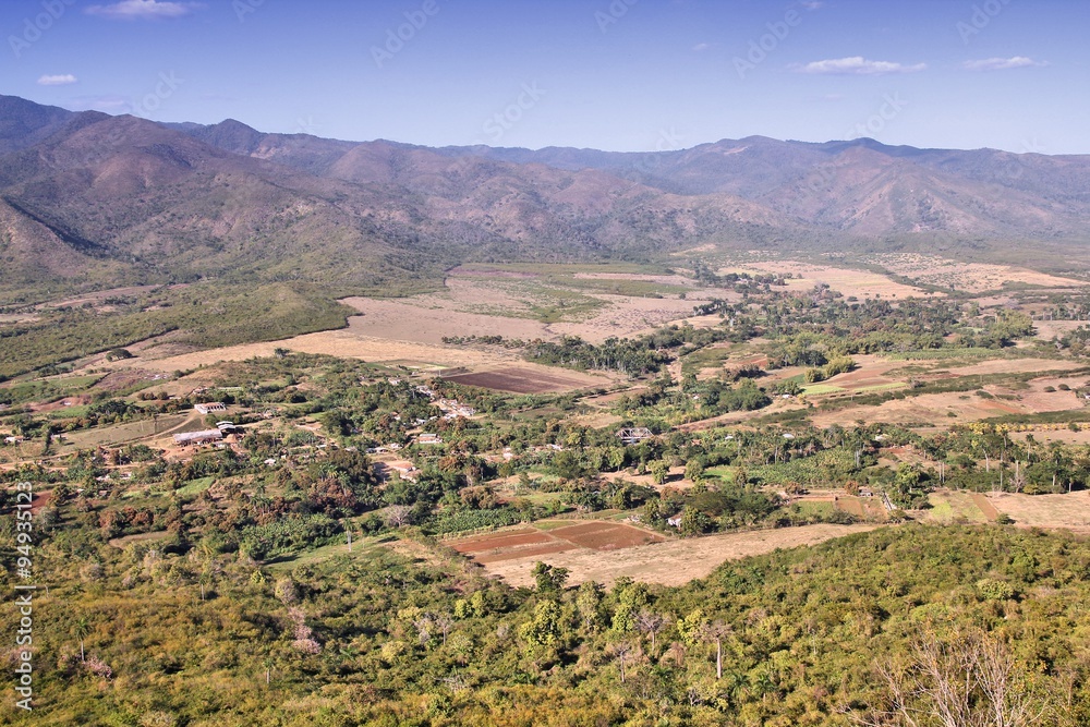 Cuba rural landscape