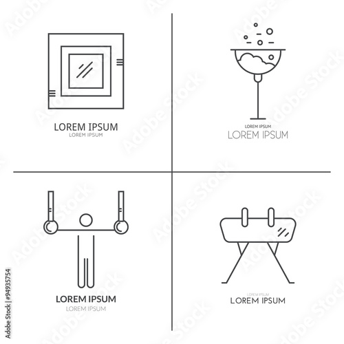 Artitic Gymnastics Logotypes