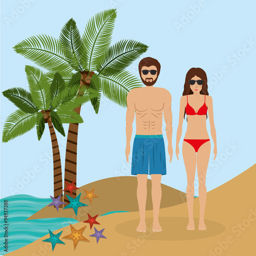 summer vacations design 