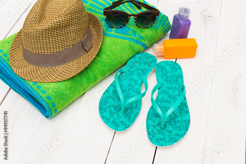 Women's beach accessories photo