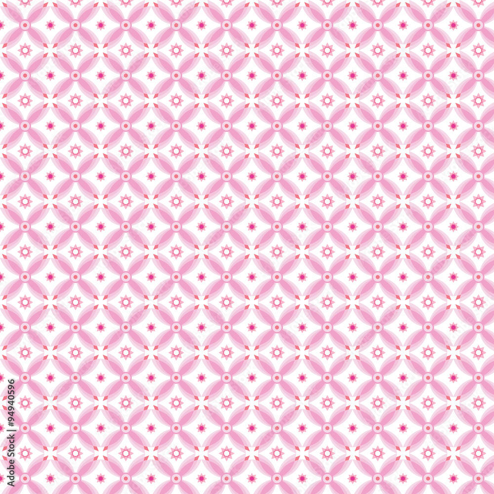 Pink Abstract Seamless Pattern