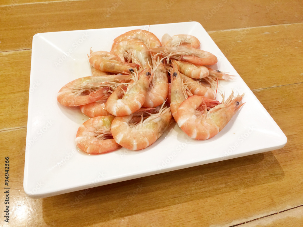 steamed shrimp steamed shrimp