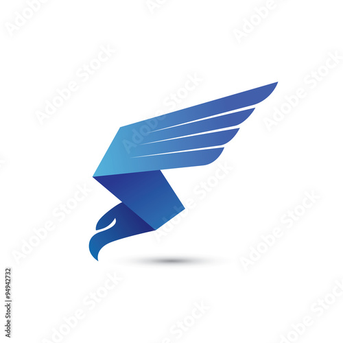 Blue Eagle Down Logo