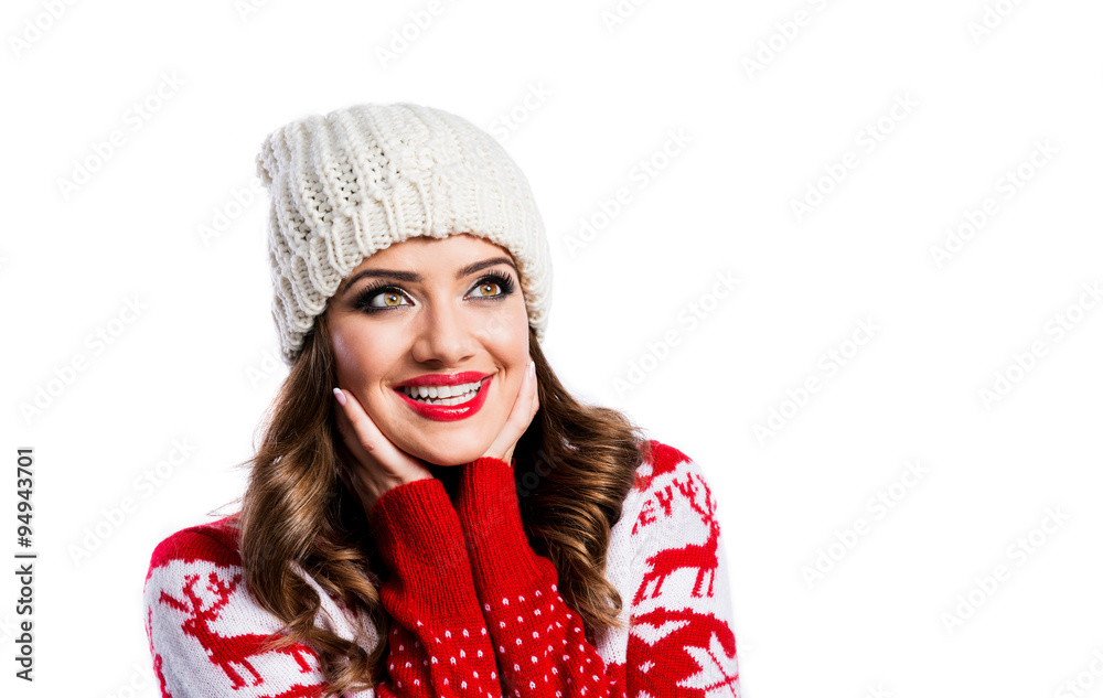 Beautiful young woman