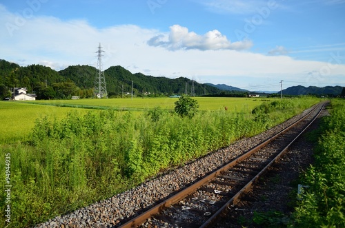 田舎の線路