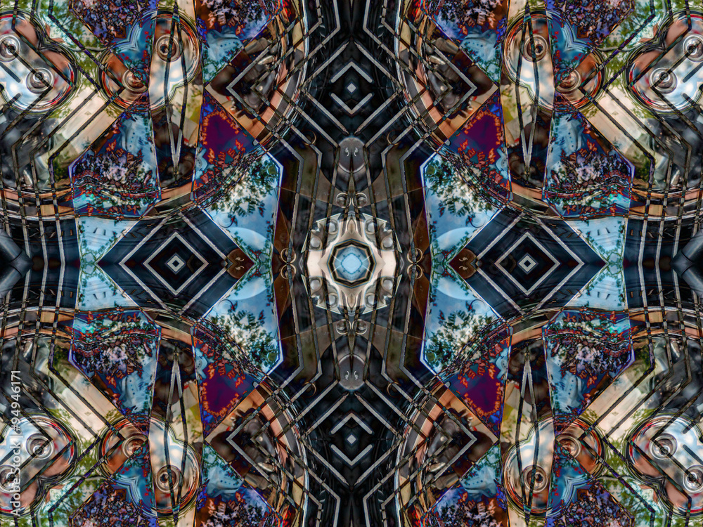 Kaleidoscopic pattern texture Kaleidoscopic pattern texture