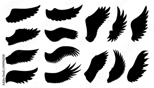 wing silhouettes