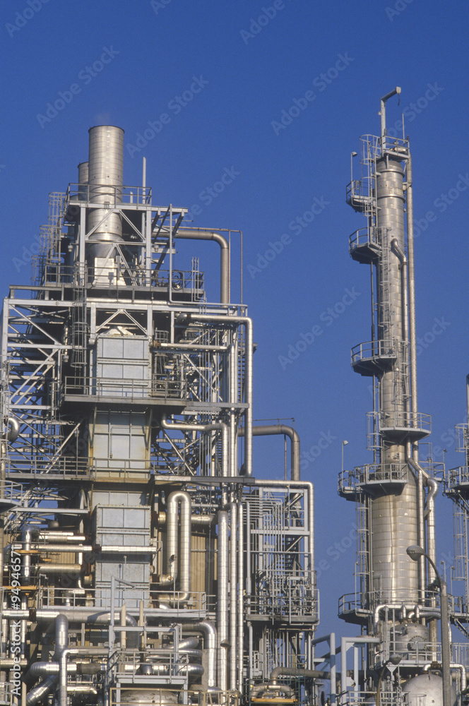 Oil Refinery at Wilmington, CA
