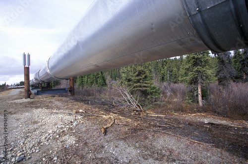 Trans-Alaska Pipeline at Route 4, near Paxson, AK photo