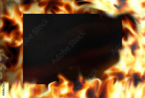 Fire Flames Background photo