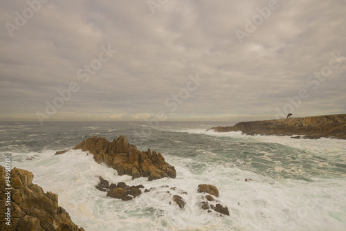 Costa de La Coruña, España.