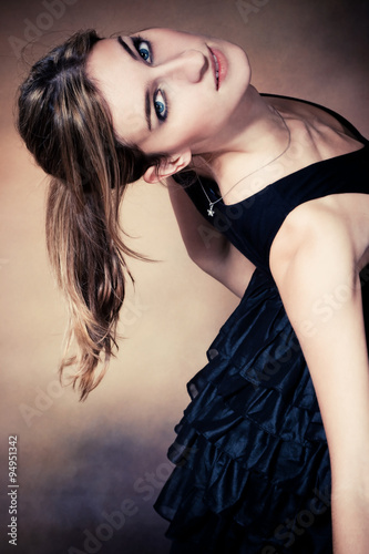 young beautiful woman