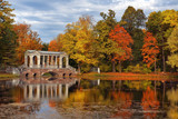 golden autumn in in Catherine park, Tsarskoye Selo (Pushkin)