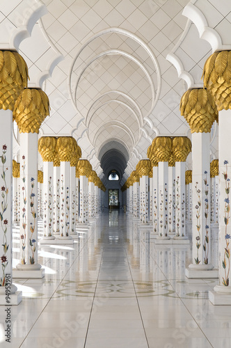Arches of Sheikh Zayed Grand Mosque