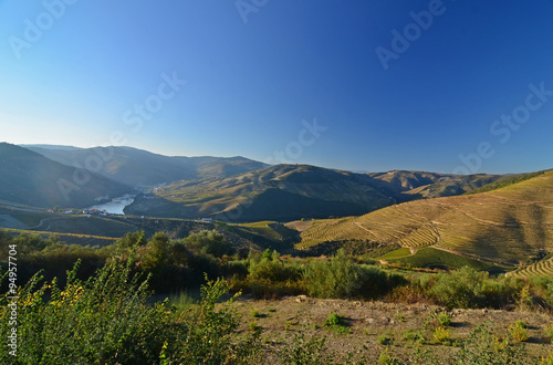 River Douro running through the vineyards of northern Portugal