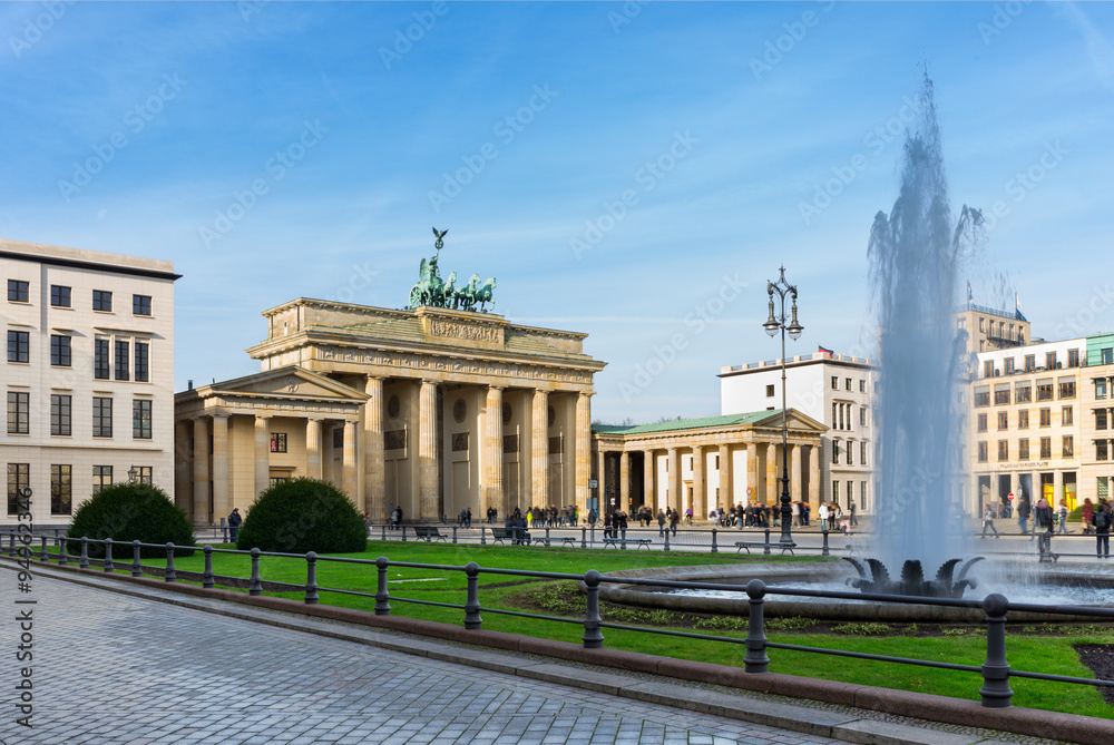 Fototapeta premium Brandenburg Gate (Brandenburger Tor), Berlin