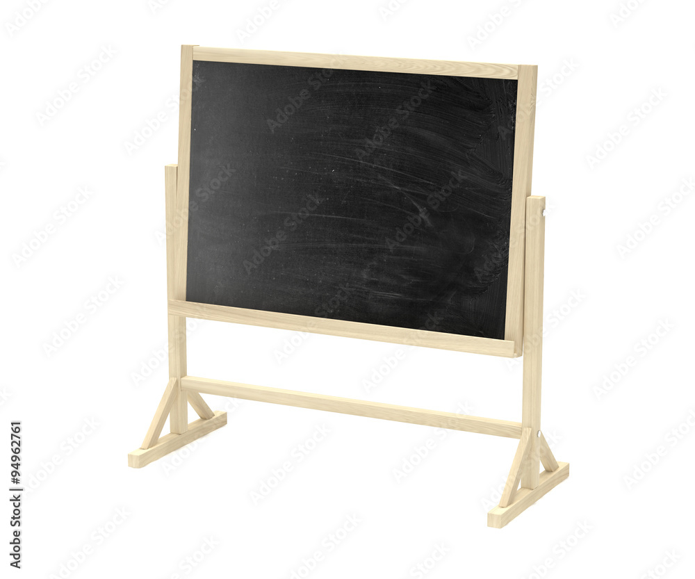 Obraz premium blackboard, chalkboard isolated on white