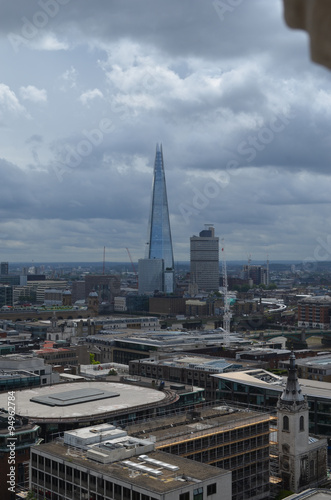 View over London city from Saint Paul's cathedral