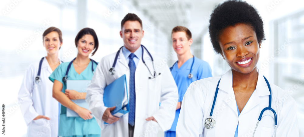 Fototapeta premium Group of medical doctors.