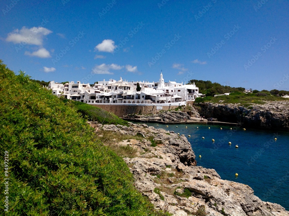 Naklejka premium Schönes Binibequer, Menorca