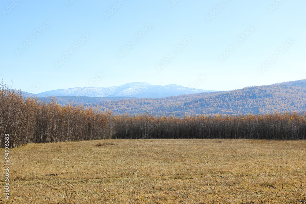 Autumn landscape.