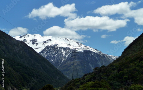 Wallpaper Mural Berggipfel mit Schnee bedeckt Torontodigital.ca