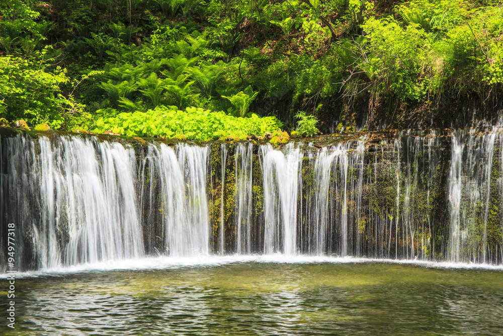 Karuizawa Shiraito Waterfall, Nagano, Japan