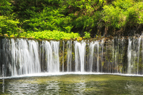 Karuizawa Shiraito Waterfall  Nagano  Japan