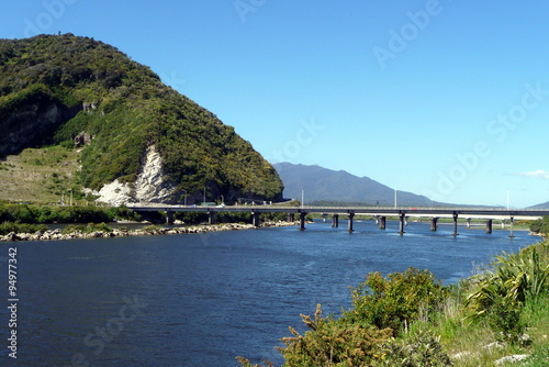 Brücke über den Grey River in Neuseeland © christian308