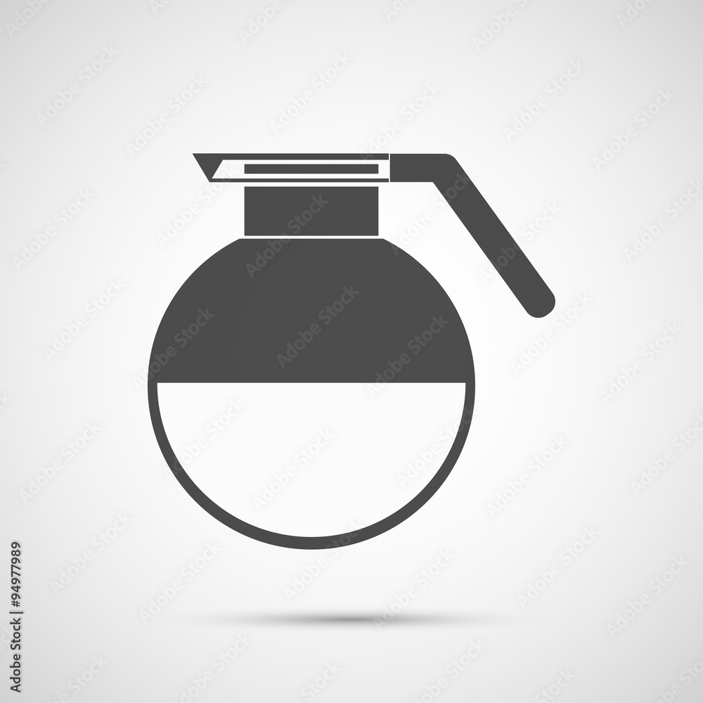 Coffee vector design. coffeepot icon Coffee vector design. coffeepot icon