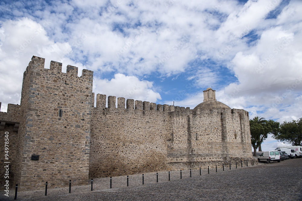 Castillo de la ciudad portuguesa de Elvas