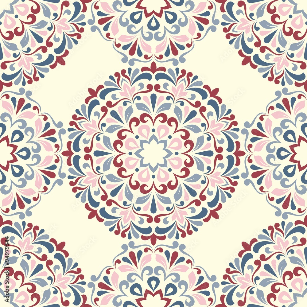 Seamless floral pattern. Seamless floral pattern.