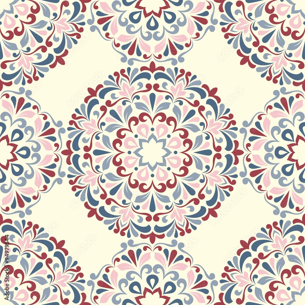 Seamless floral pattern.