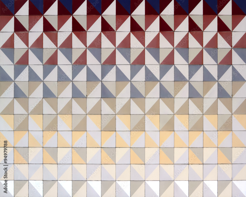 70er Jahre DDR Fliesenfassade 70er Jahre DDR Fliesenfassade